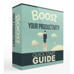 Boost Your Productivity ebook cover – work smarter and increase focus