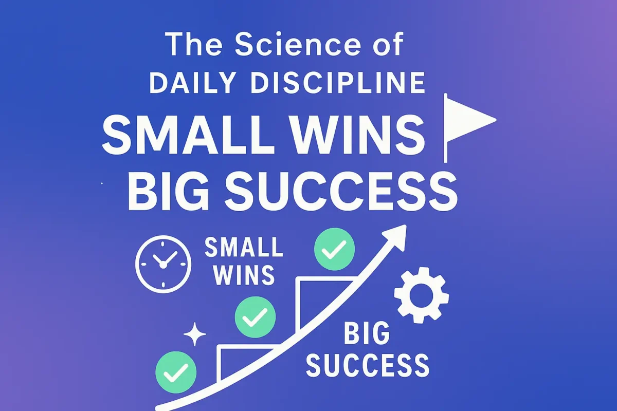 The Science of Daily Discipline: How Small Wins Create Big Success