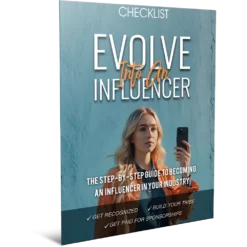 Evolve Into An Influencer eBook cover