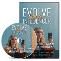 Evolve Into An Influencer eBook cover