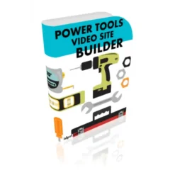 Power Tools Video Site Builder software with 120 YouTube videos and Adsense integration