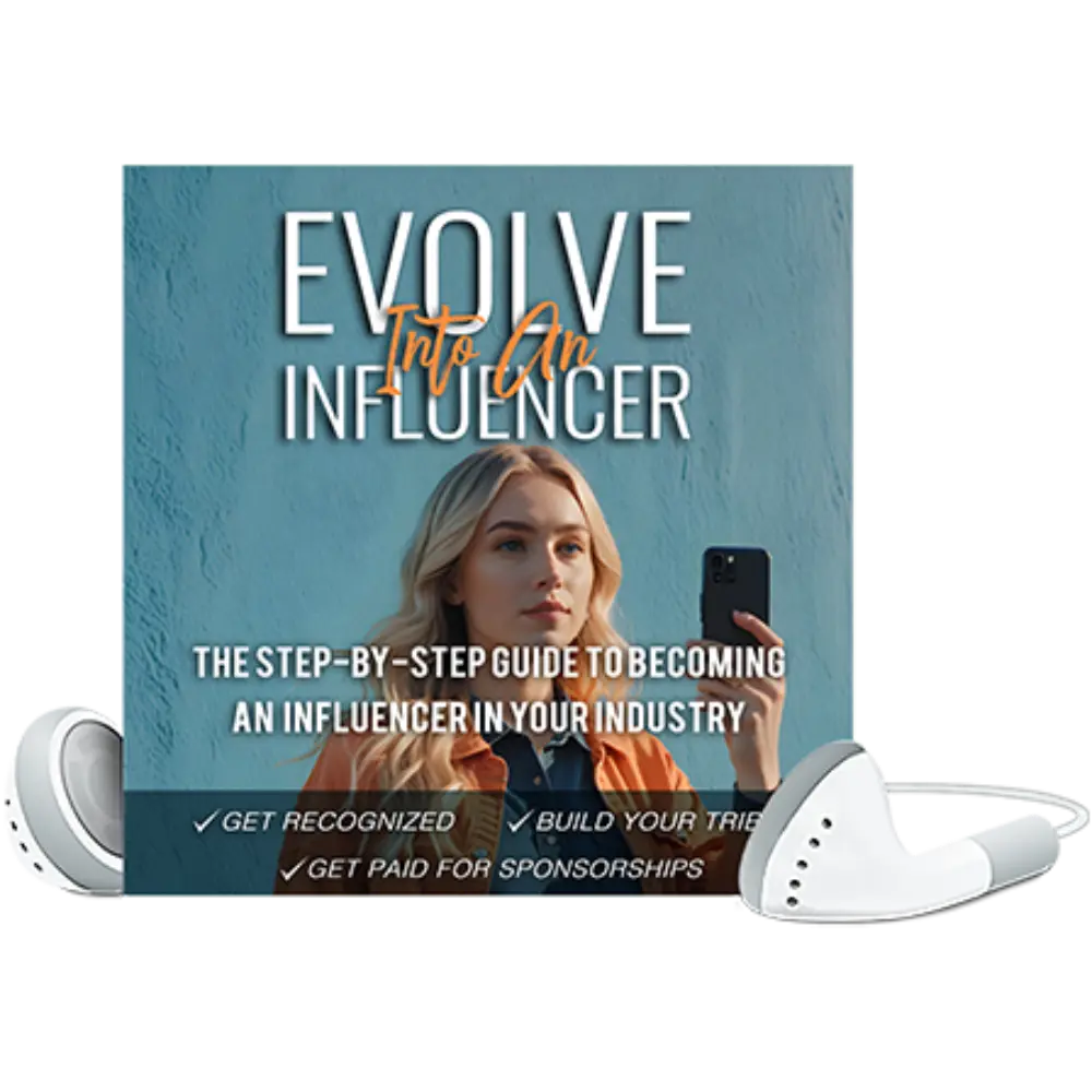 Evolve Into An Influencer eBook cover