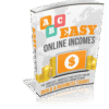 Easy Online Income Streams ebook cover mockup