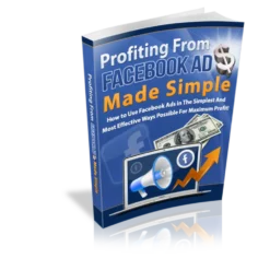 Profiting From Facebook Ads ebook cover mockup