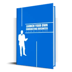 Launch Your Own Consulting Business ebook cover mockup
