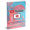 How To YouTube ebook cover mockup on desk