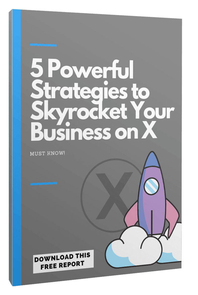 X Marketing Masterclass ebook cover mockup