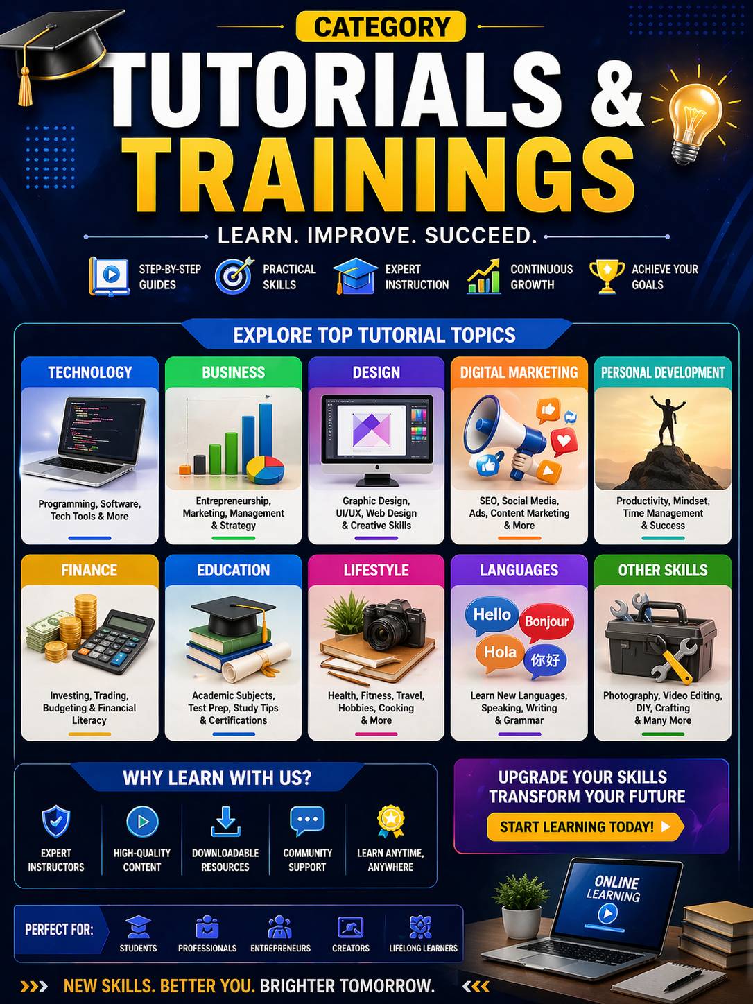 Tutorials & Trainings